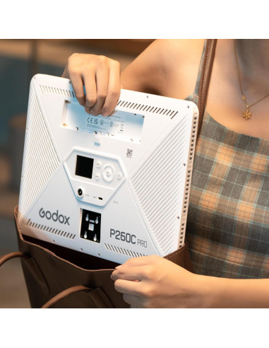 Panel de Luz Bi-Color Godox P260C Pro 45W Control APP