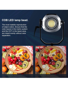 Luz LED GVM 600W para Fotografía y Video, 2700-6800K 2
