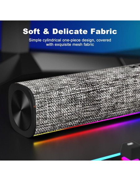 Altavoces Bluetooth Soulion R100 con Luz LED y USB para PC