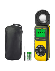 Medidor de Luz Digital AOPUTTRIVER AP-881E 0.01-300,000 Lux
