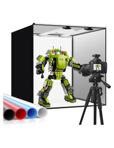 Caja de Estudio Fotográfico SEDGEWIN 61x61x61 cm con 198 LED
