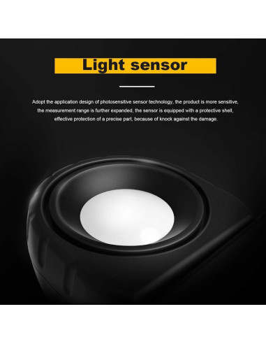 Medidor de Luz Digital AOPUTTRIVER AP-881E 0.01-300,000 Lux