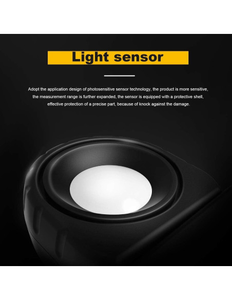 Medidor de Luz Digital AOPUTTRIVER AP-881E 0.01-300,000 Lux