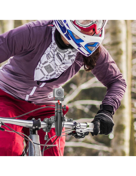 Abrazadera Doble ULANZI R096 para Cámara y Luz de Estudio