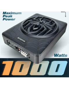 Subwoofer Activo Seventour ST-1000 10" 1000W Bajo Asiento 2