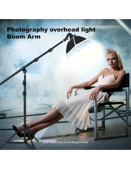 Brazo de Luz Fotografía LINCO AM224 210cm con Bolsa Contrapeso