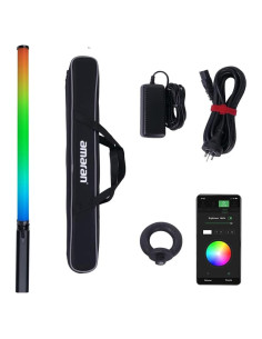 Aputure amaran T2c Luz LED Tubo RGBWW 20W 2500K-7500K