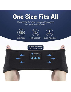 Auriculares de Diadema Bluetooth Inalámbricos para Dormir HD 2