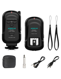 Conjunto de Disparador de Flash Inalámbrico AODELAN FT-8
