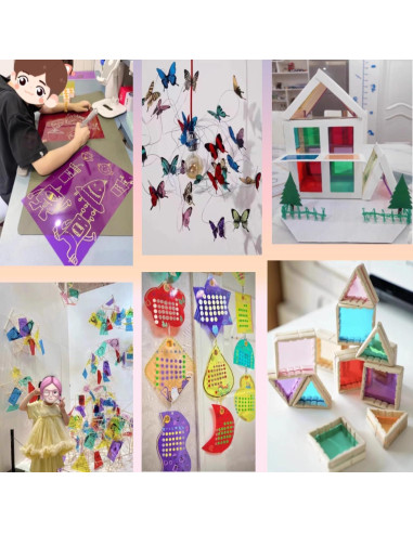 Paquete de 16 Geles de Corrección de Color A4 AZH Tech