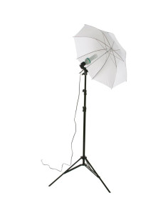 Kit de Iluminación LED ePhoto 2x120 con Paraguas 5500K 2