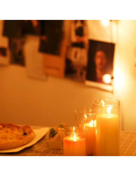 10 Filtros de Luz de Gel Amarillo y Naranja SIQINZONGWA 21.6x27.9cm