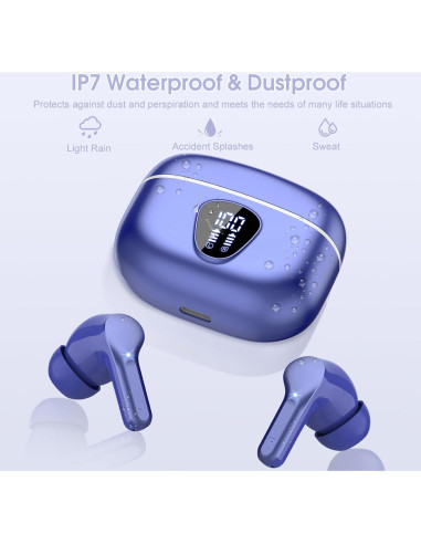 Auriculares Inalámbricos BESNOOW I53 Bluetooth 5.3 40H Estéreo