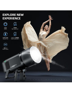 Flash Estroboscópico Godox AD600 Pro II 600Ws TTL HSS 1/8000s 2