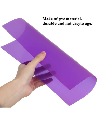 24 Filtros de Gel de Color TIMESET 8 Colores 29.2x21.1cm