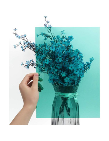 24 Filtros de Gel de Color TIMESET 8 Colores 29.2x21.1cm