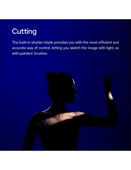 Proyector Snoot Óptico Godox VSA-19K con Lente 19 para Estudio