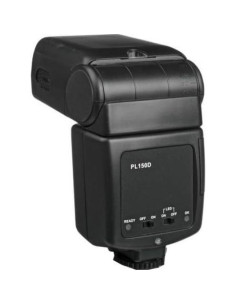 Flash Polaroid PL-150DN TTL con Luz LED para Nikon DSLR 2