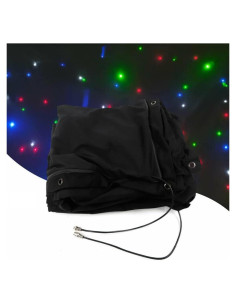 Cortina de luces LED YBkagut 3x2m DMX para bodas y fiestas