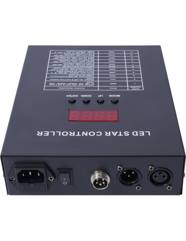 Cortina de Fondo LED Josbuynls 6x3m con Control Remoto DMX512