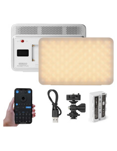 Luz de Relleno Bi-Color Ambitful VL15B 2800-6800K 10 Efectos