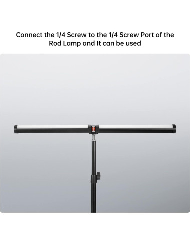 Soporte para Barra de Luz LED RGB LHOTSE X6G 1/4" Universal