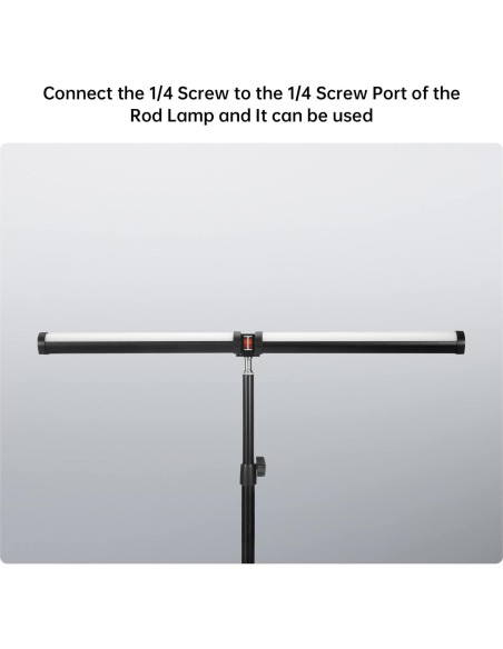 Soporte para Barra de Luz LED RGB LHOTSE X6G 1/4" Universal