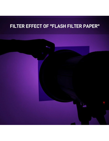 Filtros de Luz de Gel de Corrección Tungsang TS-2 20x20cm 16 Piezas