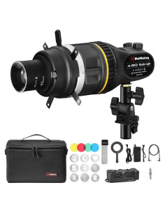 Kit de Snoot Óptico WELLMAKING HL-80Bi con Luz LED 80W