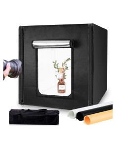 Caja de Luz LED Reflex Camera 50x50cm con 72 Perlas 5500K