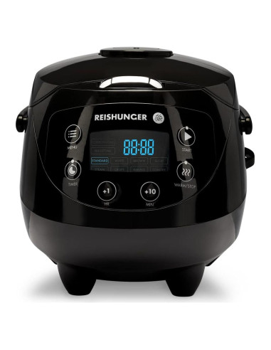 Olla Arrocera Digital Mini Reishunger 3.5 Tazas Negra