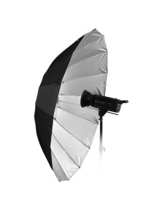 Paraguas Fotográfico Reflectante Plateado Fotodiox 60"