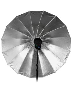 Paraguas Fotográfico Reflectante Plateado Fotodiox 60" 2