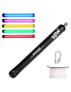 Luz Inflable RGB INKEE GCA30C 30W LED Portátil 90cm