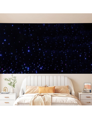 Cortina de Fondo LED 6.1m x 3.05m Briczuna con Estrellas