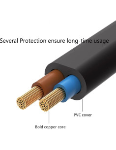 Adaptador AC/DC Dysead para Lámpara YONGNUO YN1410 0.57kg 2