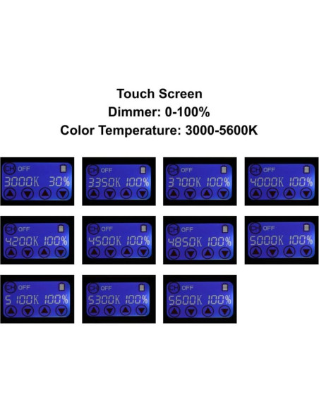 Kit de Luz LED Falcon Eyes SO-28TD 28W Regulable 3000-5600K