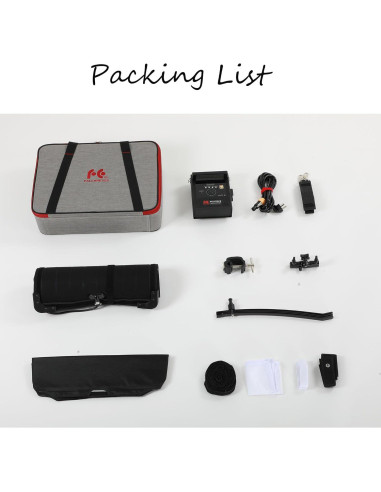 Luz LED Bi-Color Falcon Eyes RX-18TDX III 100W IPX8 Flexible