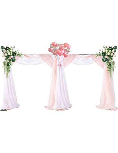 Soporte de Fondo Telescópico SanBouSi 1.5x3m a 3x6m Plata