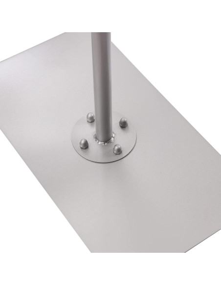 Soporte de Fondo Telescópico SanBouSi 1.5x3m a 3x6m Plata