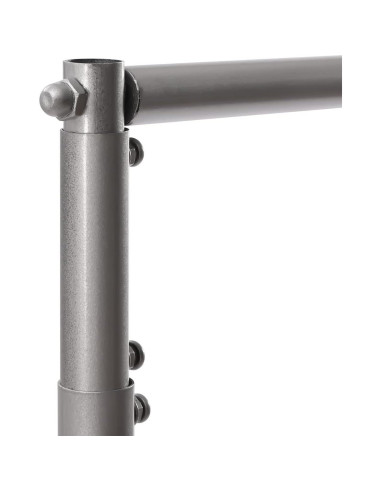 Soporte de Fondo Telescópico SanBouSi 1.5x3m a 3x6m Plata