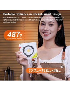 Luz de Video LED Godox ML100Bi 100W Bi-Color 2800-6500K 2