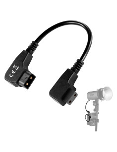 Cable de Extensión D Tap Macho a Hembra NEEWER 20cm para Baterías