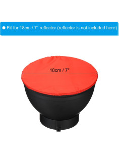 Funda Difusora Suave PATIKIL 18cm para Lámpara - Paquete de 4 2