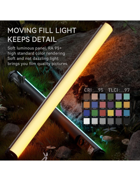 Luz LED Suave Yongnuo YN100 30W RGB 99cm Control Remoto Luz LED Suave Yongnuo YN100 30W RGB 99cm Control Remoto