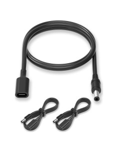 Cable USB C a DC 5.5mm 12V - 2Pack 1m CYD