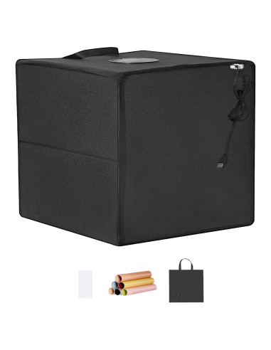 Caja de Luz Fotográfica Happybuy 30.5x30.5cm 120 LED 3000-5600K