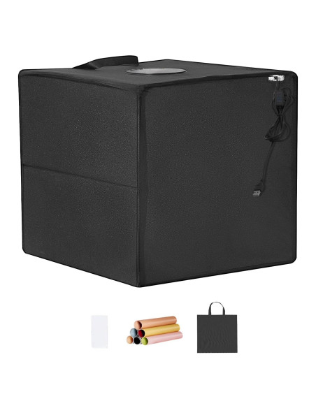 Caja de Luz Fotográfica Happybuy 30.5x30.5cm 120 LED 3000-5600K