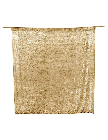 Cortina de Fondo de Terciopelo Champagne BalsaCircle 2.44x2.44m