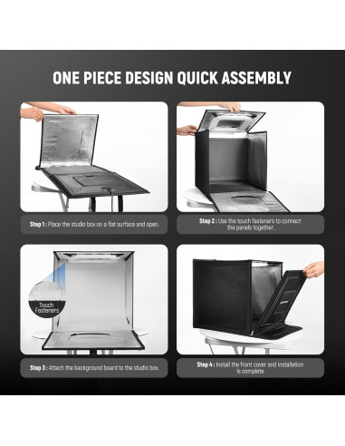 Kit de Vlogging Neewer para Teléfonos con Luz LED y Micrófono